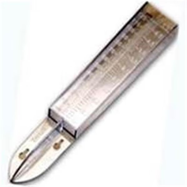 Taylor Precision Products Rain Gauge Clear Vu 10-3/4 Inc 2703, Taylor Precision Products, Mfr#: 6422257